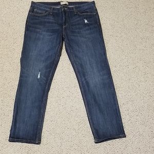 Banana Republic Cropped Boyfriend Jeans, Size 31